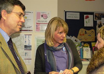 Sir Clive visits Barwell