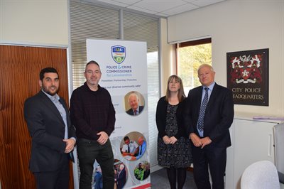 Mental Health Day - Photo of LWB, KM, PS and DH s