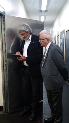 Balvir Bhamra with LWB - custody visiting app