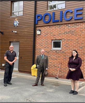 PCC with Sgt Kear and MP Alicia Kearns