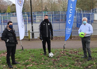 Pictured Left to Right: Cllr Kirk Master, Steve Walsh &amp;amp; Willy Bach