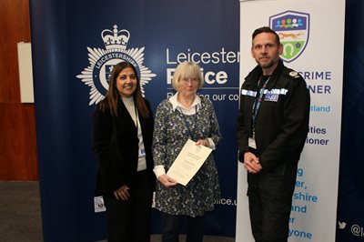 Rani - Rosemary Hall OBE and ACC Adam Streets