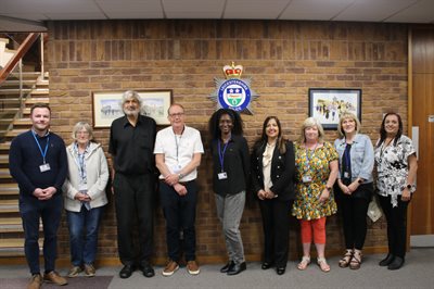 Group image of the welfare volunteers