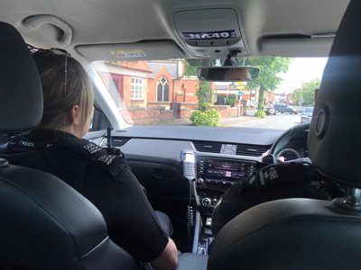 On patrol with the Response Team from Market Harborough