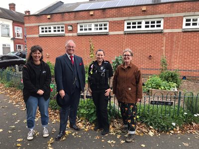 Visit to the Belgrave Community Garden