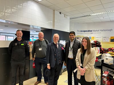 Coop Coventry Road - discussing shoplifting