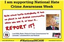 Hate crime – stamp it out
