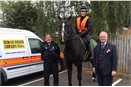 PCC joins rural officers and emergency partners to tackle dangerous overtaking in Blaby