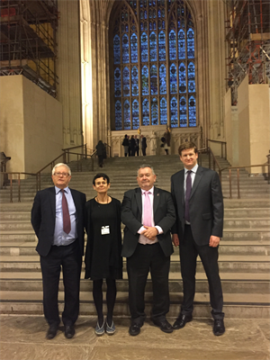 LWB, Susannah Hancock CEO APCC, Martyn Underhill Matthew Scott