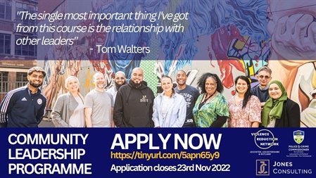Community Leadership Programme images to apply now (decoration only)