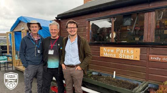Men’s Shed in New Parks praised for helping people through anxiety and loneliness