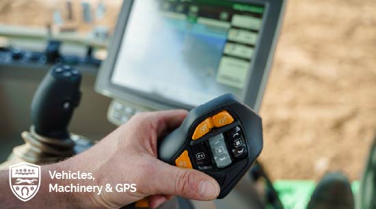 Vehicles, Machinery & GPS